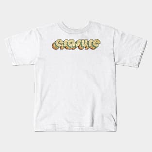 Erasure // Vintage Rainbow Typography Style // 70s Kids T-Shirt